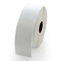 15 in x 3 in (38 x 76mm) Die Cut White Gloss Polyester for IColor 200 / 250 (600 labels per roll)